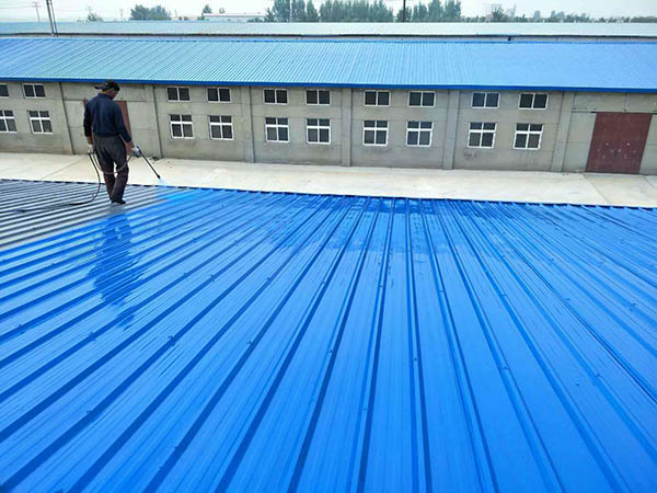 长海 彩钢瓦喷漆翻新工业厂房、仓库